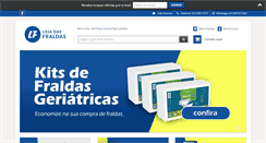 Desktop Screenshot of lojadasfraldas.com